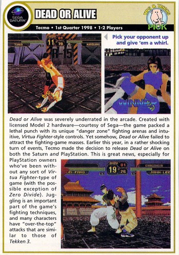Vtg 1998 dead alive - vtg, sega